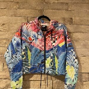 Nike Women's Vibrant Floral Bomber Jacket